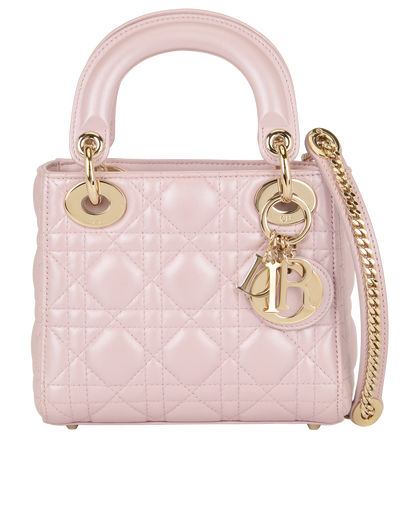Iridescent Mini Lady Dior, front view